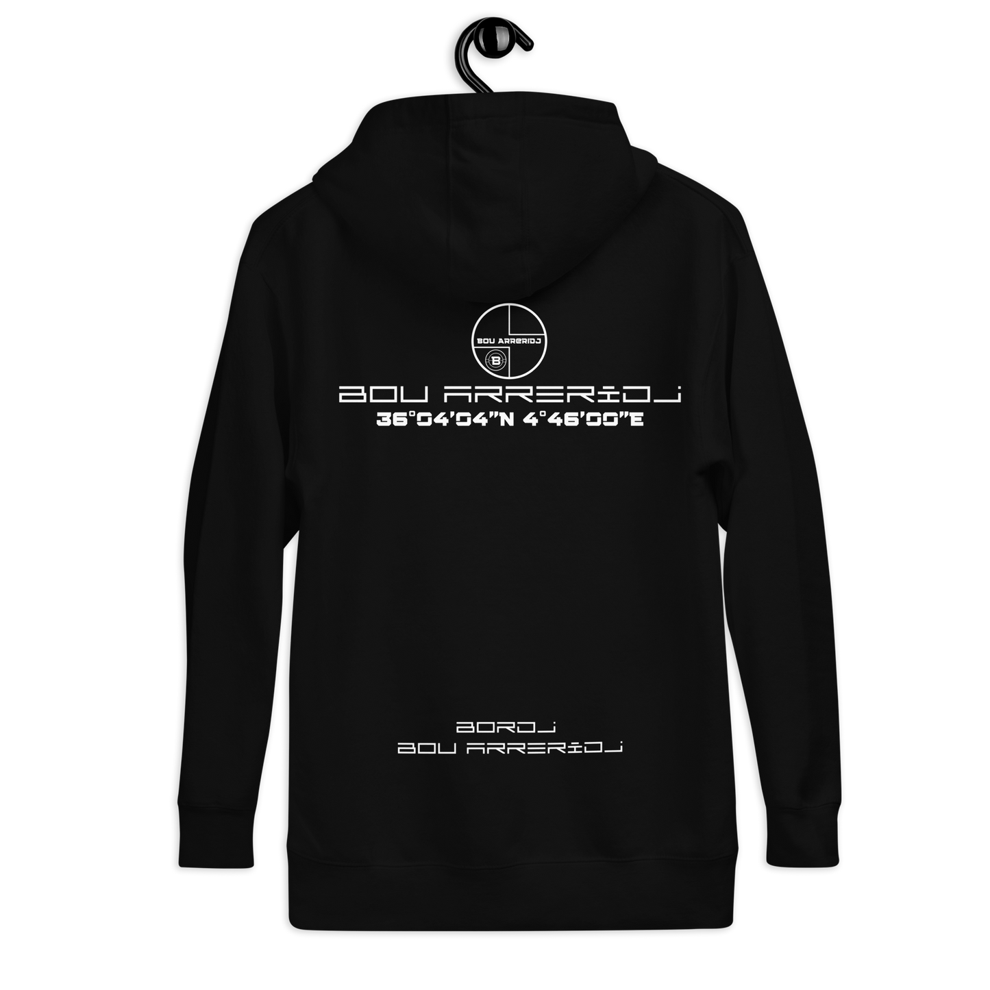 Sweat "BORDJ BOU ARRERIDJ" - Noir