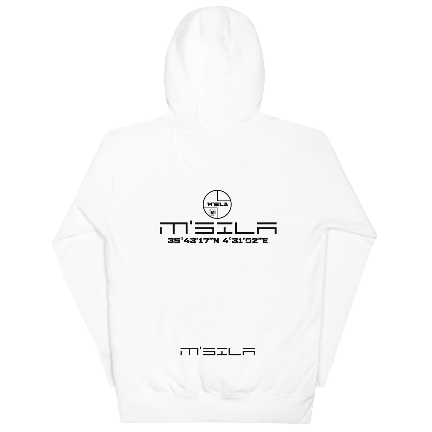 Sweat "M'SILA" - Blanc 